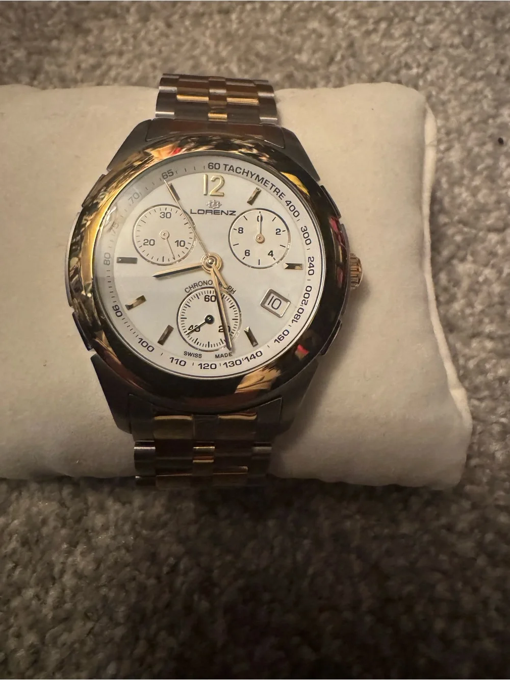 Lorenz vintage steel watch